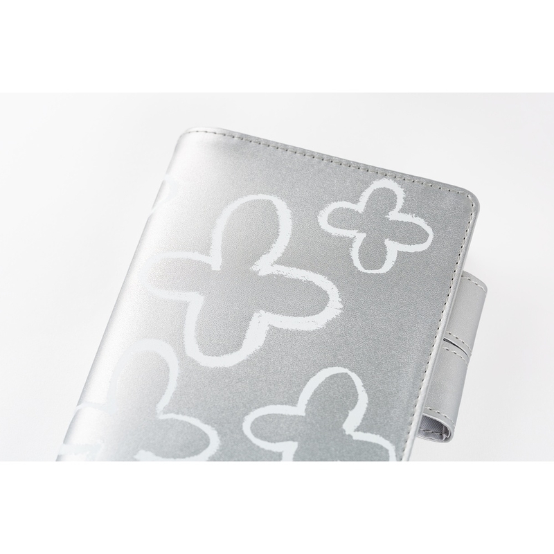 Hobonichi Hobonichi Makoto Matsubayashi: Silver Flowers A6 [Cover Only]