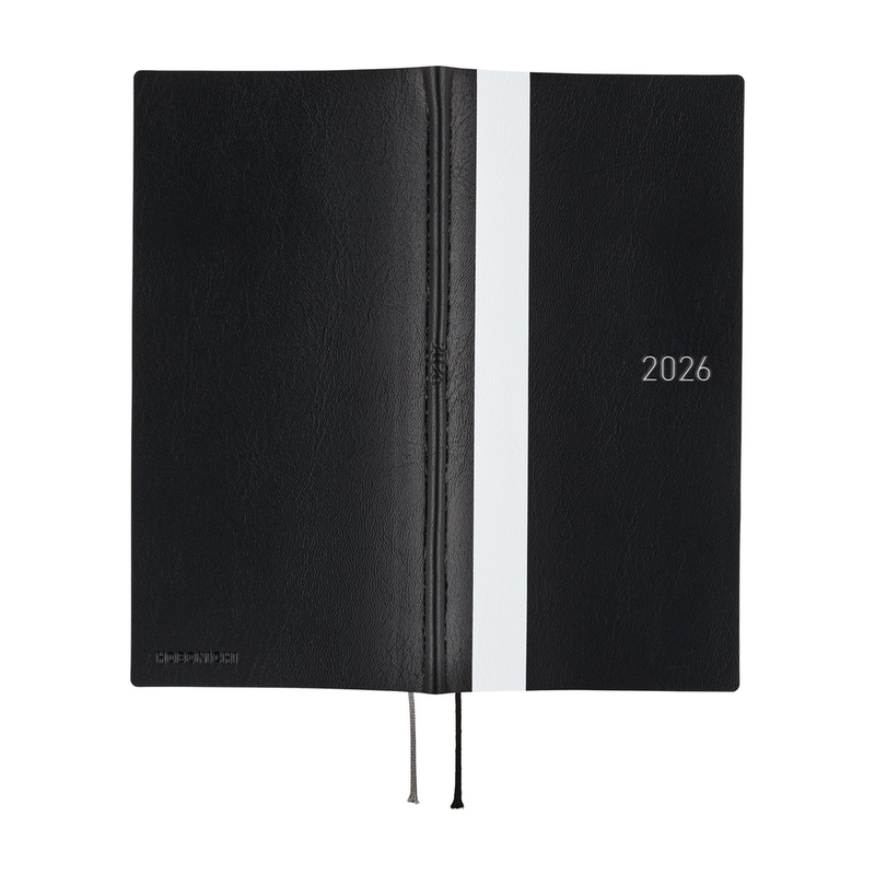 Hobonichi Hobonichi Techo Weeks 2026 White Line: Black