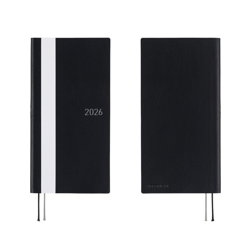 Hobonichi Hobonichi Techo Weeks 2026 White Line: Black