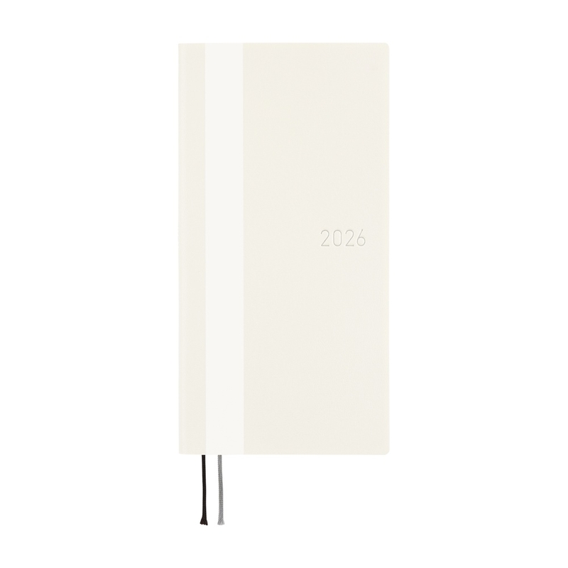Hobonichi Hobonichi Techo Weeks 2026 White Line: Ivory
