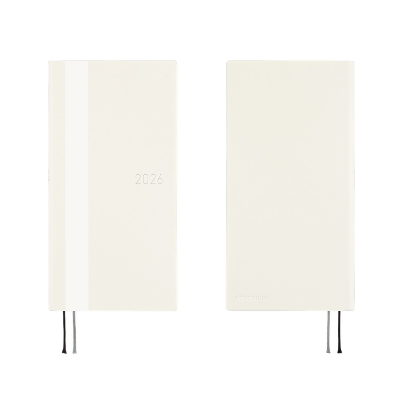 Hobonichi Hobonichi Techo Weeks 2026 White Line: Ivory