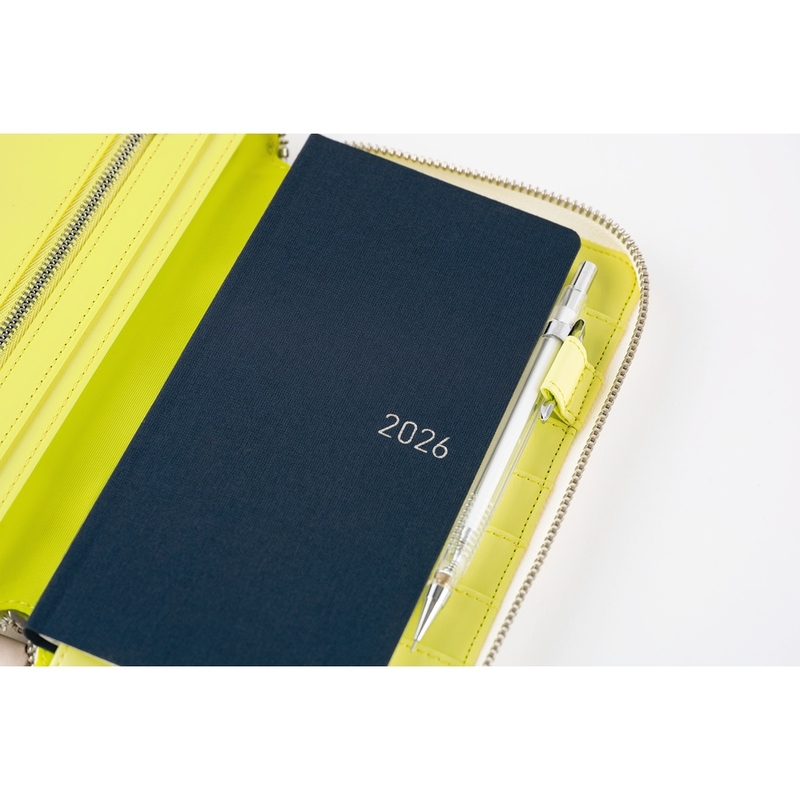 Hobonichi Hobonichi Techo Weeks Cover minä perhonen: skyful (Yellow)