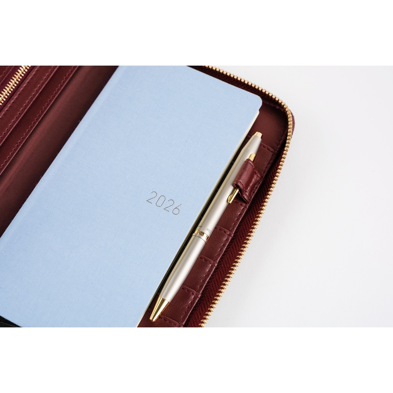 Hobonichi Hobonichi Techo Weeks Single Color: Amarone Cover per Agenda Settimanale
