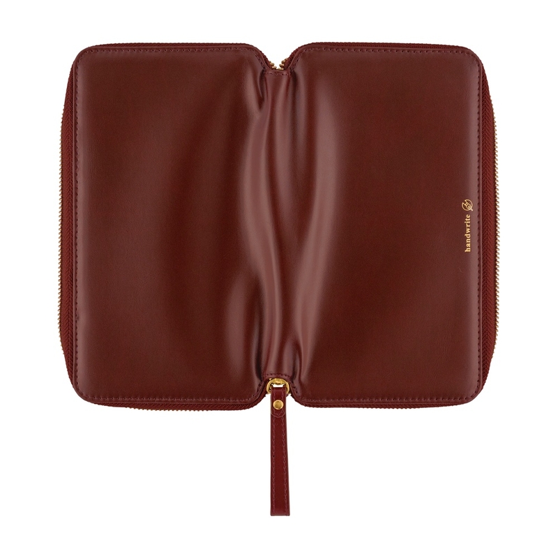 Hobonichi Hobonichi Techo Weeks Single Color: Amarone Cover per Agenda Settimanale