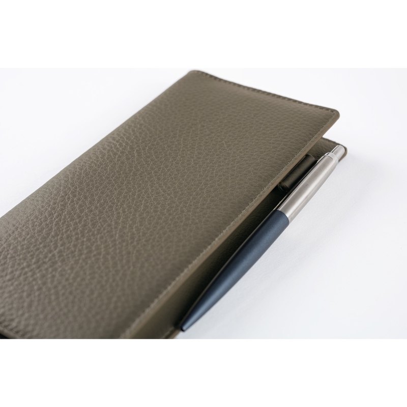 Hobonichi Hobonichi Techo Weeks Cover Leather: Taut (Gray & Light Blue)