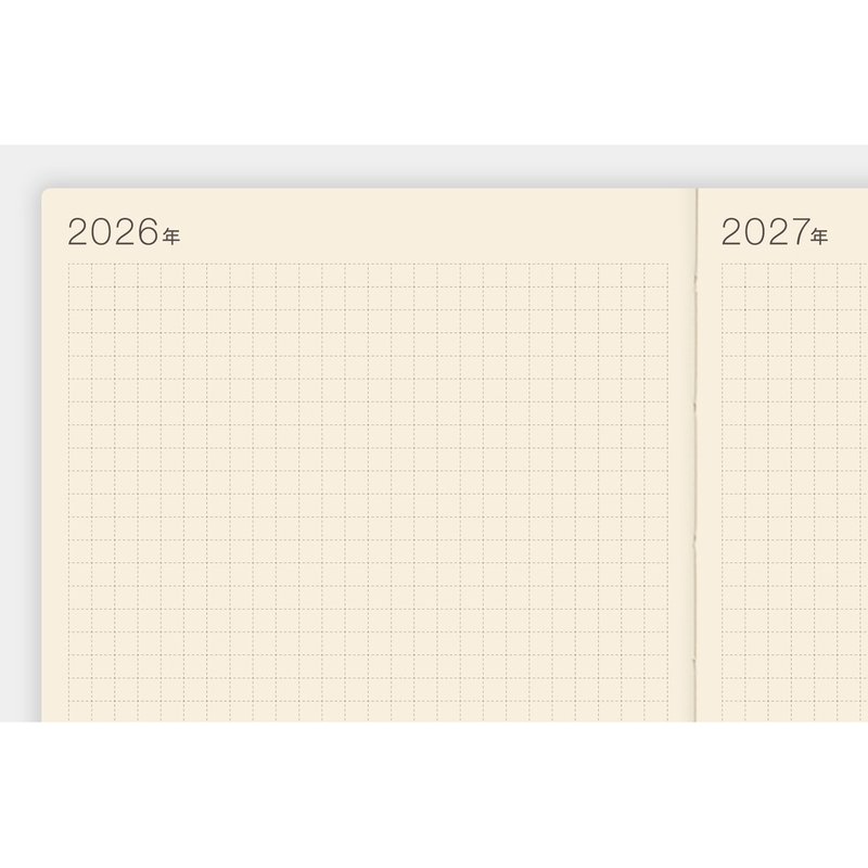 Hobonichi Hobonichi 5 Year Techo A6 Size 2026-2030