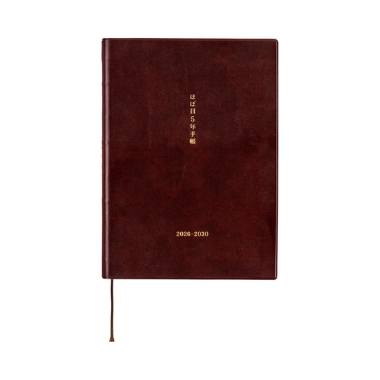 Hobonichi 5 Anni Techo Agenda A5 2026-2030