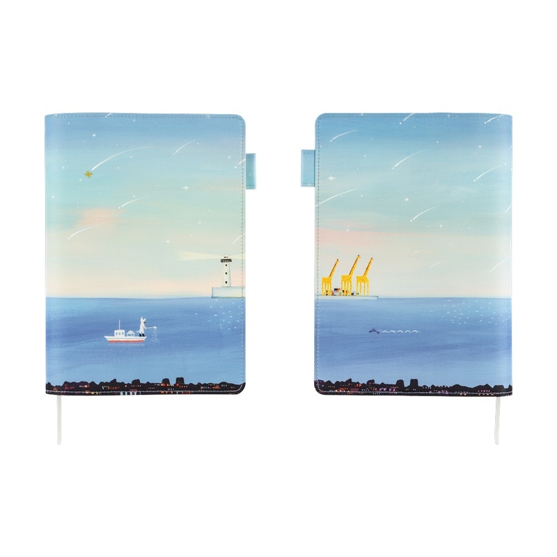 Hobonichi Hobonichi 5-Year Techo Cover Hiroko Kubota: The Sea’s Dream at Dawn A5 Size