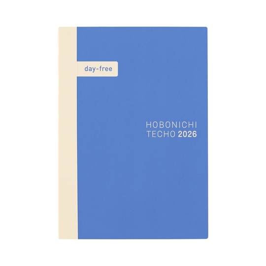 Hobonichi Techo Day-Free 2026 Agenda A5 Giornaliera