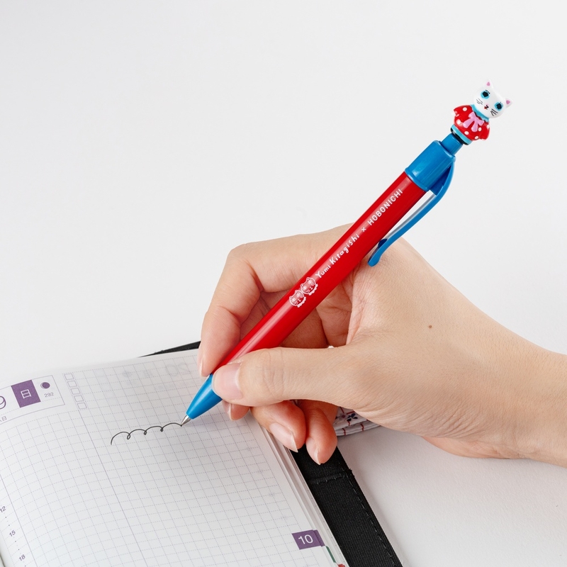 Hobonichi Hobonichi Ballpoint Pen Yumi Kitagish: White Cat