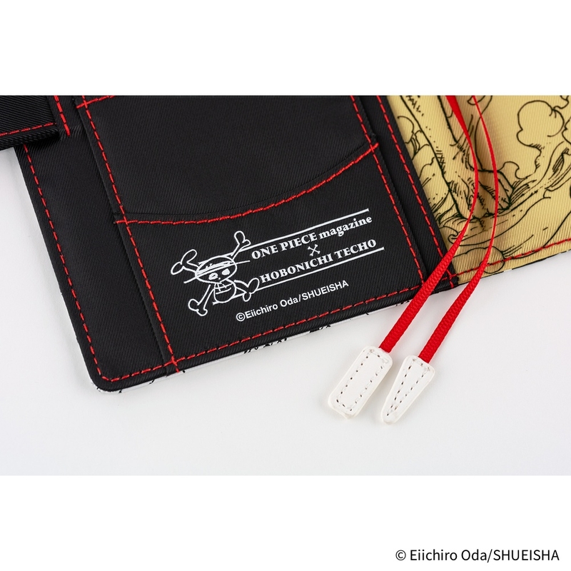 Hobonichi Hobonichi ONE PIECE magazine: Straw Hat Luffy (Black) A6 [Cover Only]