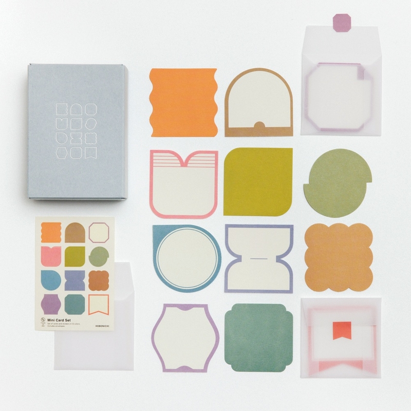 Hobonichi Hobonichi TSUKI no IRO: Mini Card Set