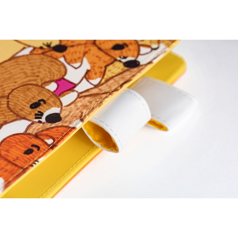 Hobonichi Hobonichi 100%ORANGE: Squirrel Squadron A6 [Cover Only]