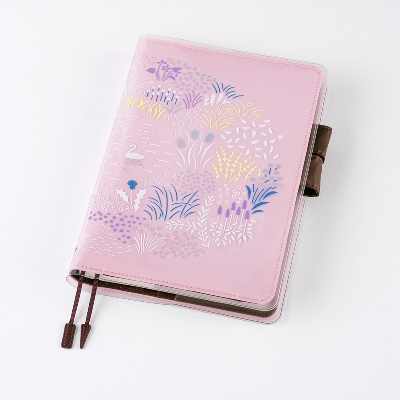 Hobonichi Hobonichi Cover on Cover Yuri Sanae: Forest Lake per Agende A5