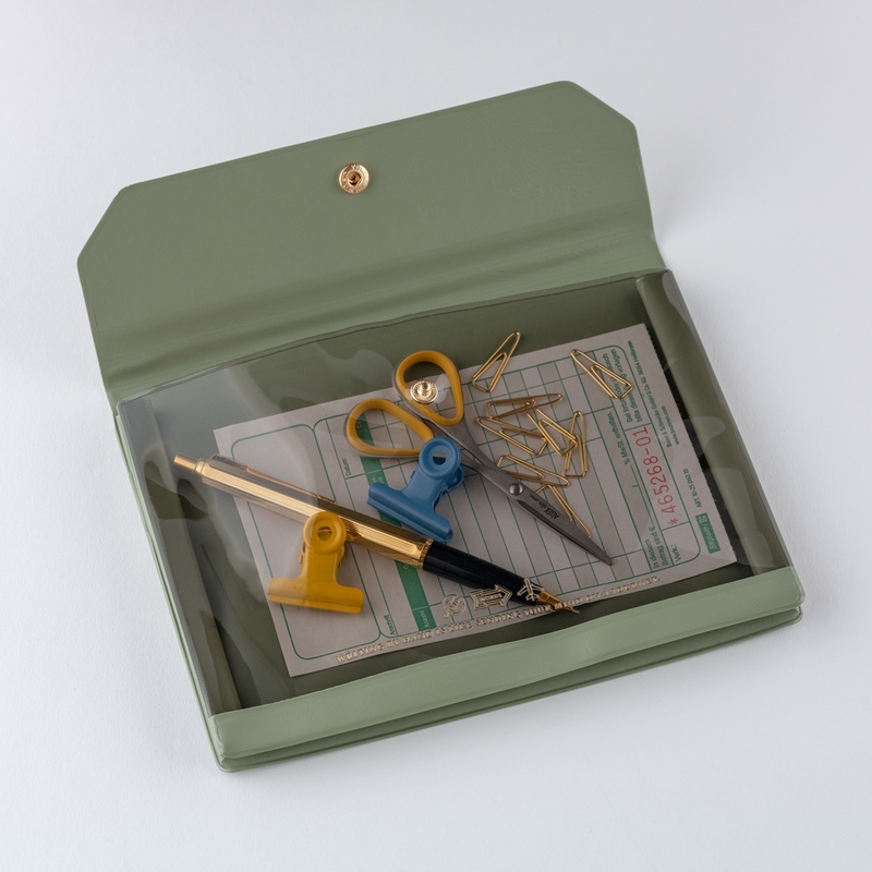 Hobonichi Hobonichi Alettone Document Case per Formato A6 Olive