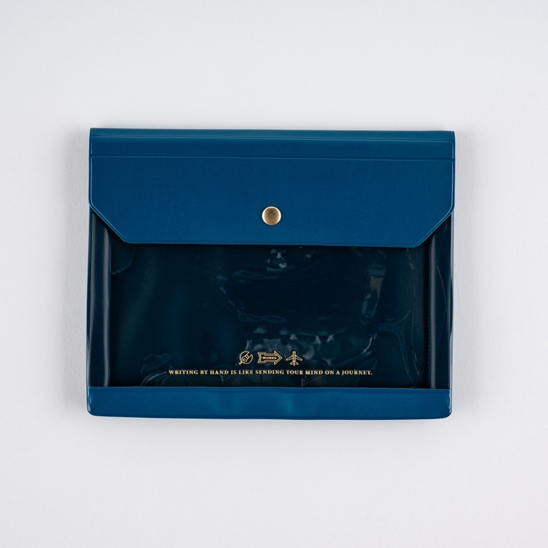 Hobonichi Hobonichi Alettone Document Case per Formato A6 Navy