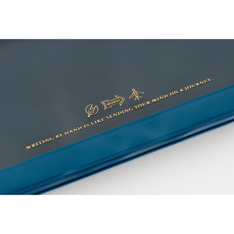 Hobonichi Hobonichi Alettone Document Case per Formato A6 Navy