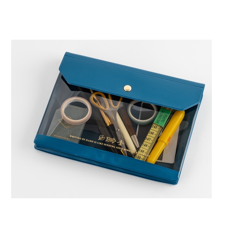 Hobonichi Hobonichi Alettone Document Case per Formato A6 Navy