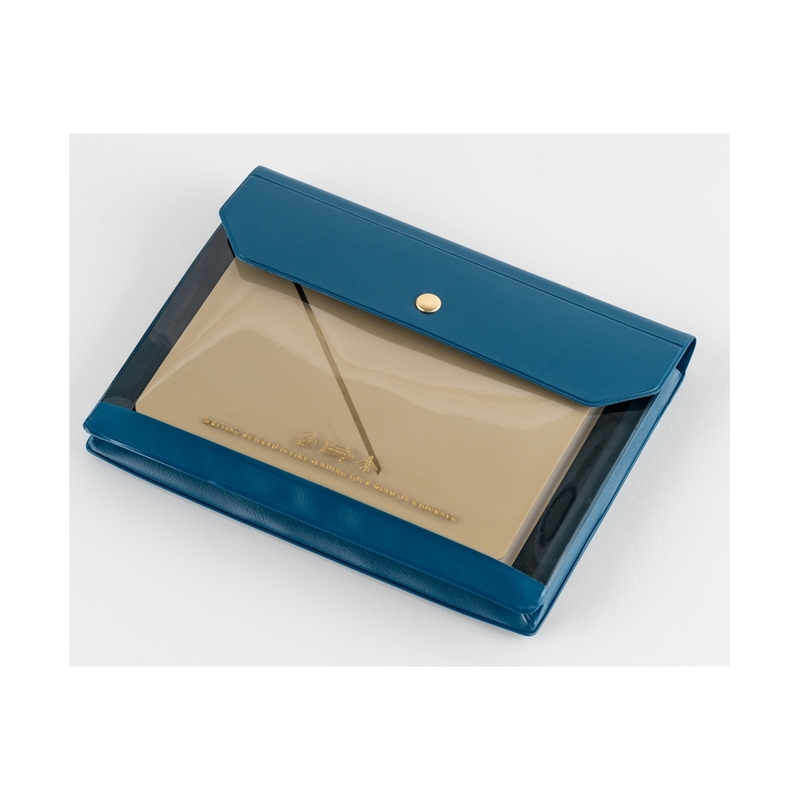 Hobonichi Hobonichi Alettone Document Case per Formato A6 Navy