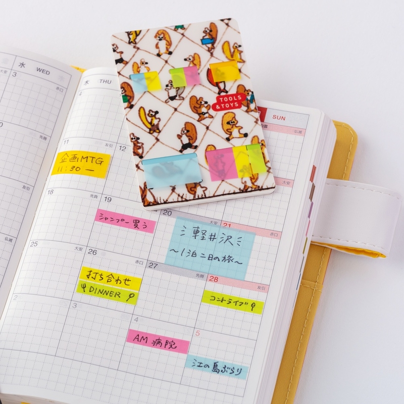 Hobonichi Hobonichi Translucent Sticky Notes Fogli Adesivi Colorati 100%ORANGE: Taking a Break