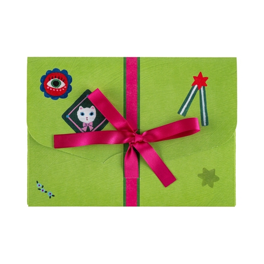 Hobonichi Mini Folder Yumi Kitagishi: White Cat's