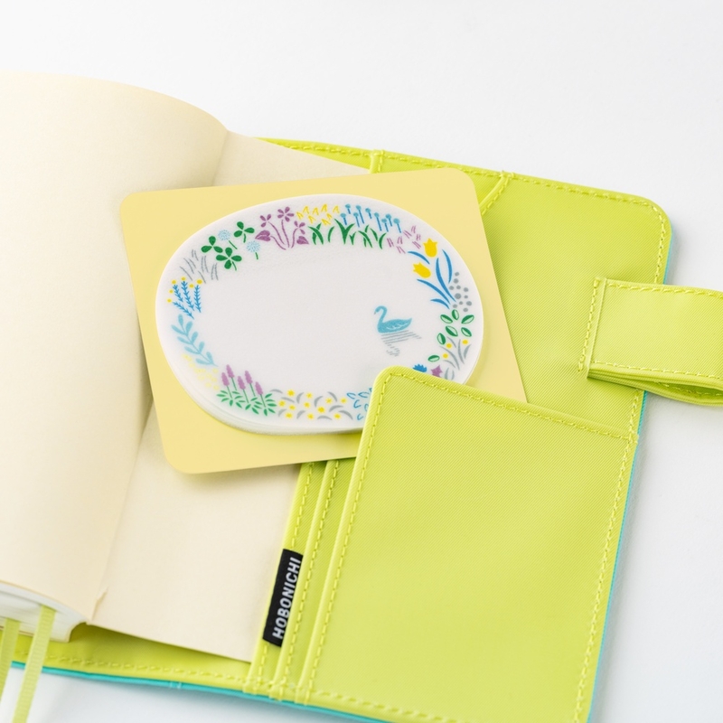 Hobonichi Hobonichi See-Through Sticky Notes Yuri Sanae: Forest Lake
