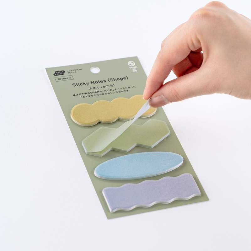 Hobonichi Hobonichi TSUKI no IRO: Sticky Notes (Shape)