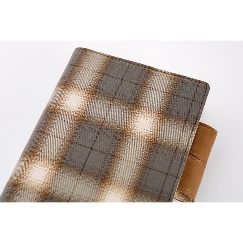 Hobonichi Hobonichi Shirt Fabric: Foggy Plaid A6 [Cover Only]