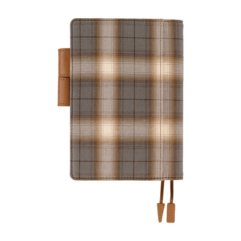 Hobonichi Hobonichi Shirt Fabric: Foggy Plaid A6 [Cover Only]