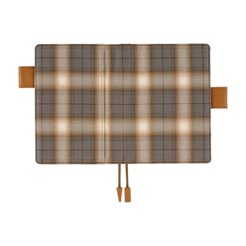 Hobonichi Hobonichi Shirt Fabric: Foggy Plaid A6 [Cover Only]
