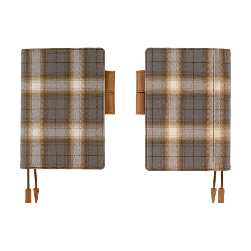 Hobonichi Hobonichi Shirt Fabric: Foggy Plaid A6 [Cover Only]