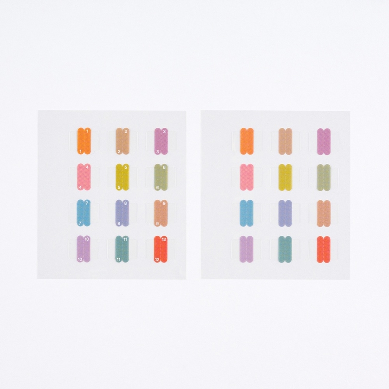 Hobonichi Hobonichi TSUKI no IRO: Index Stickers