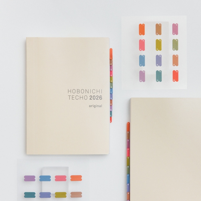 Hobonichi Hobonichi TSUKI no IRO: Index Stickers