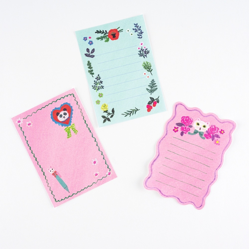 Hobonichi Hobonichi Mini Letter Set Yumi Kitagishi: White Cat's