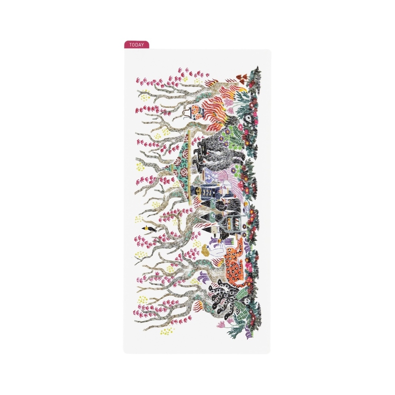 Hobonichi Hobonichi Pencil Board for Weeks iyo okumi: Happy Tea Time - Group Party