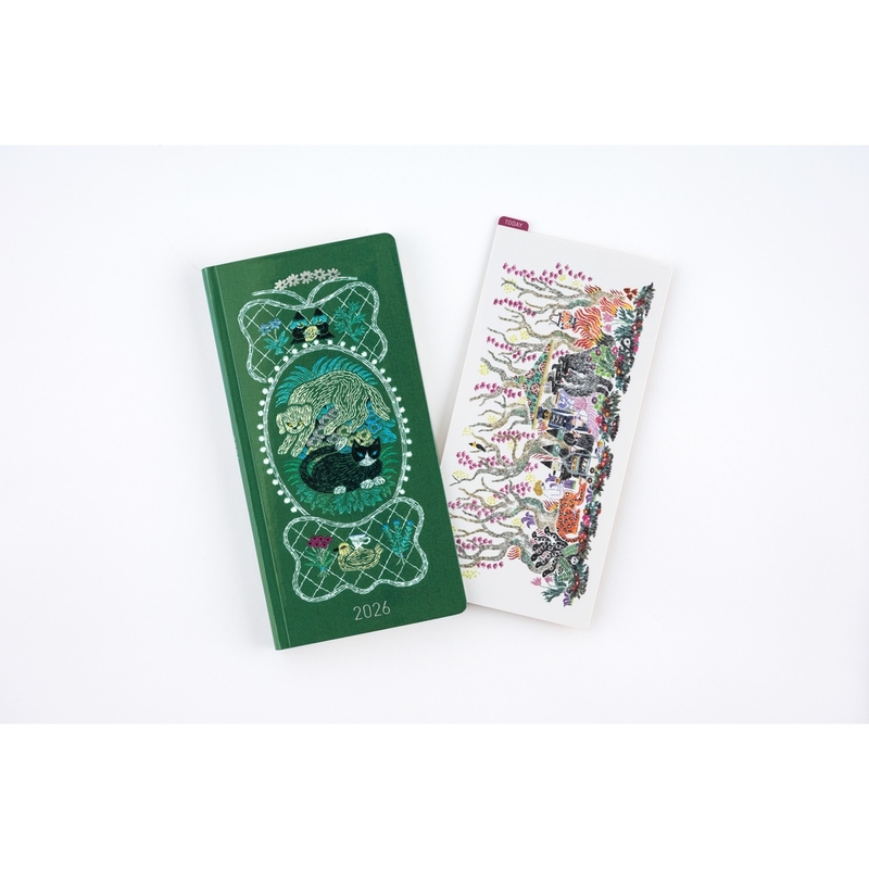 Hobonichi Hobonichi Pencil Board for Weeks iyo okumi: Happy Tea Time - Group Party