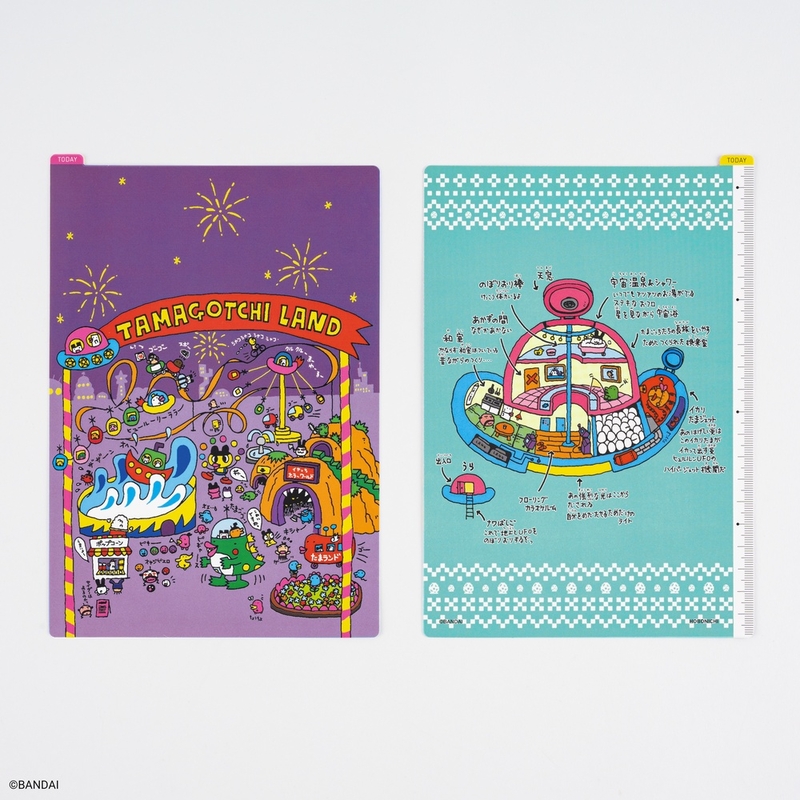 Hobonichi Hobonichi Pencil Board for Cousin A5 Tamagotchi: Tamagotchi Land
