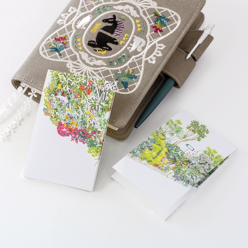 Hobonichi Hobonichi Brief Message Memos iyo okumi: Some Days Ago (Set of 2)