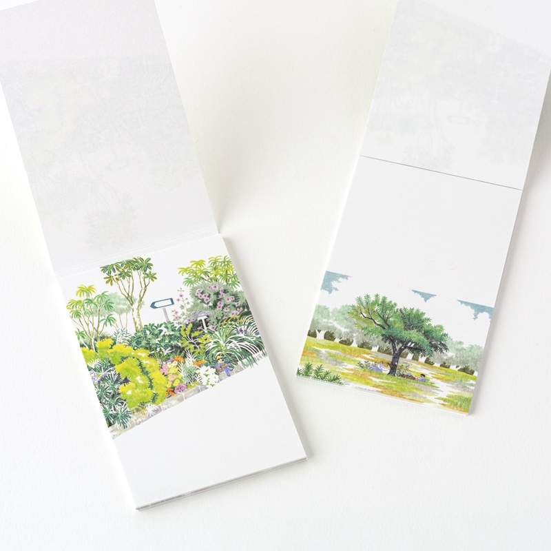 Hobonichi Hobonichi Brief Message Memos iyo okumi: Some Days Ago (Set of 2)
