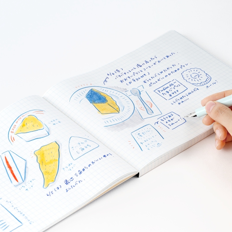 Hobonichi Hobonichi Kyohei Sakaguchi A Notebook to Help Me Remember A5 Quadretti