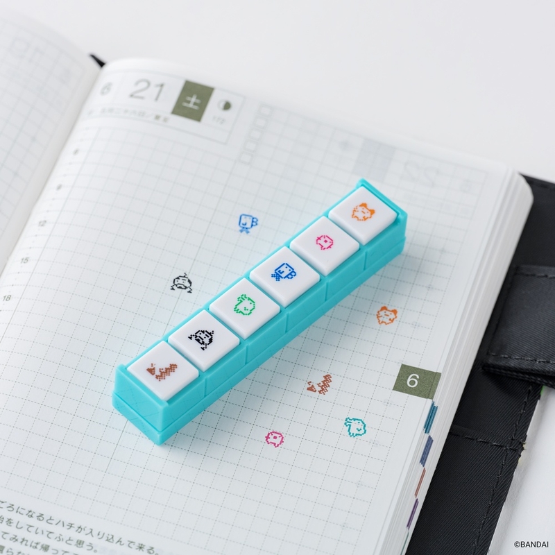 Hobonichi Kodomo no Kao x Hobonichi: Pochitto6 Push-Button Stamp (Tamagotchi)