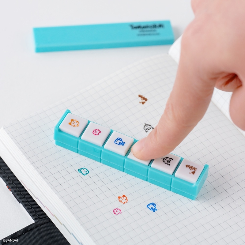 Hobonichi Kodomo no Kao x Hobonichi: Pochitto6 Push-Button Stamp (Tamagotchi)