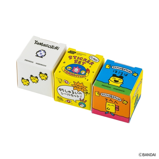 Hobonichi Tamagotchi: Flake Stickers (Set of 3 boxes)
