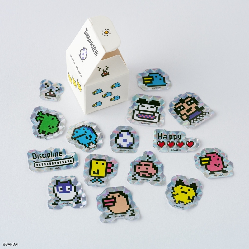 Hobonichi Hobonichi Tamagotchi: Flake Stickers (Set of 3 boxes)