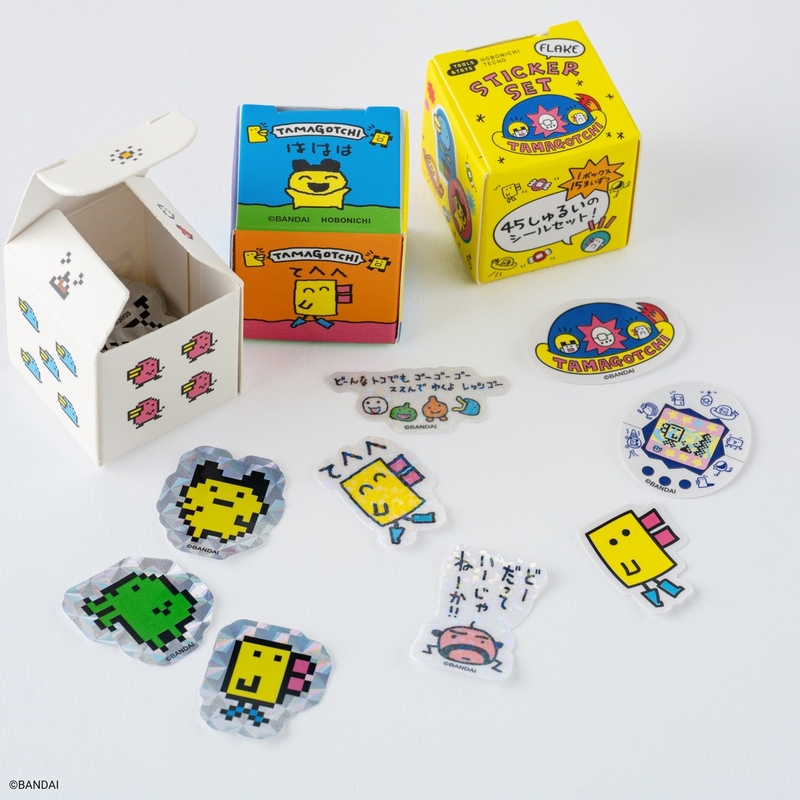 Hobonichi Hobonichi Tamagotchi: Flake Stickers (Set of 3 boxes)