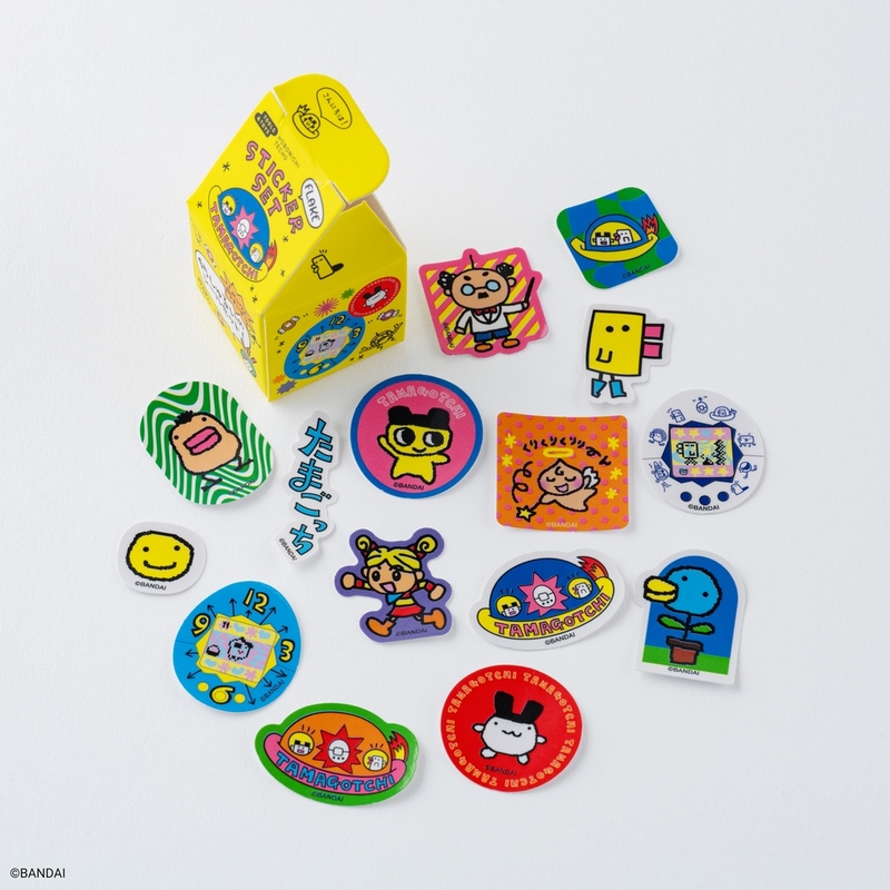 Hobonichi Hobonichi Tamagotchi: Flake Stickers (Set of 3 boxes)