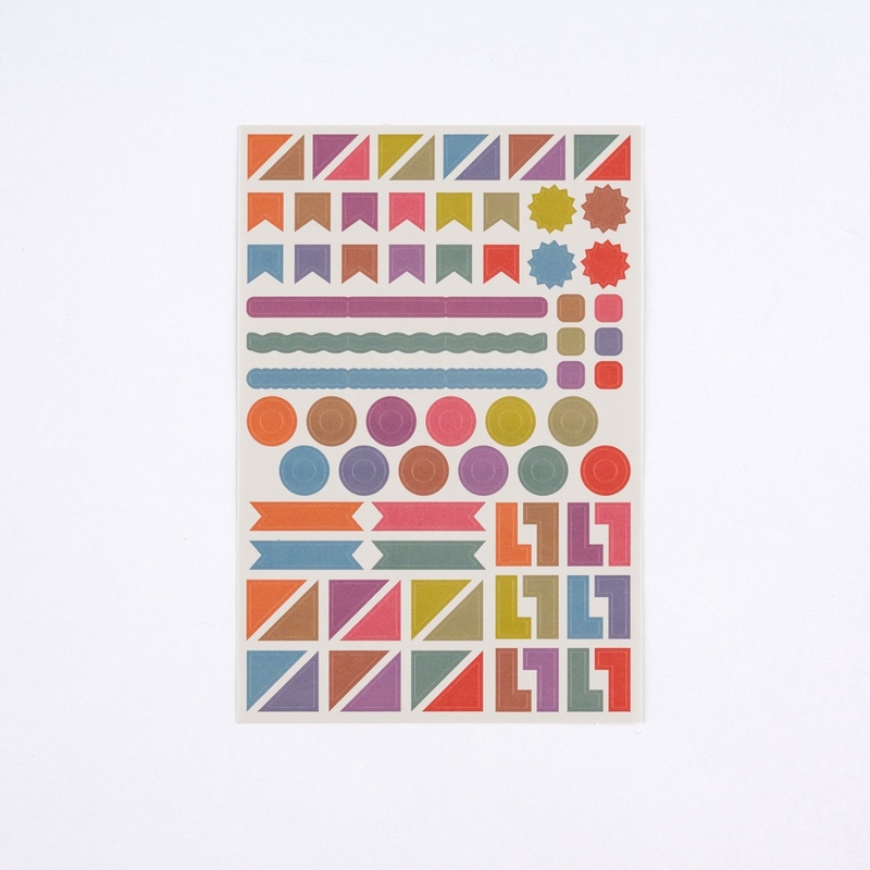 Hobonichi Hobonichi TSUKI no IRO: Sticker Set (Schedule)