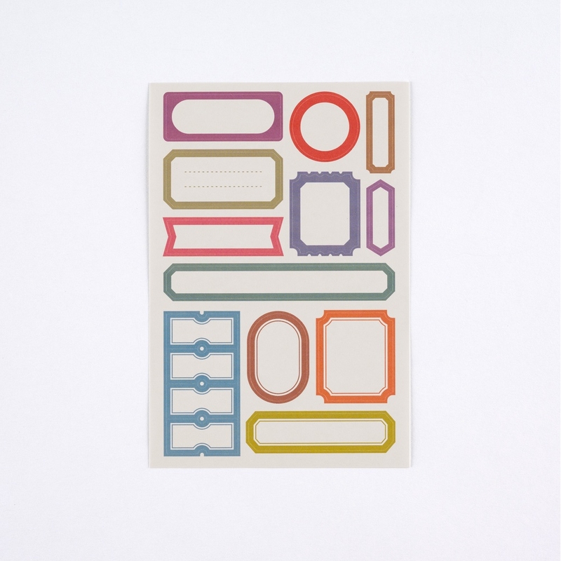 Hobonichi Hobonichi TSUKI no IRO: Sticker Set (Schedule)