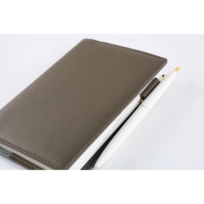 Hobonichi Hobonichi Leather: Taut (Gray & Light Blue) A6 [Cover Only]