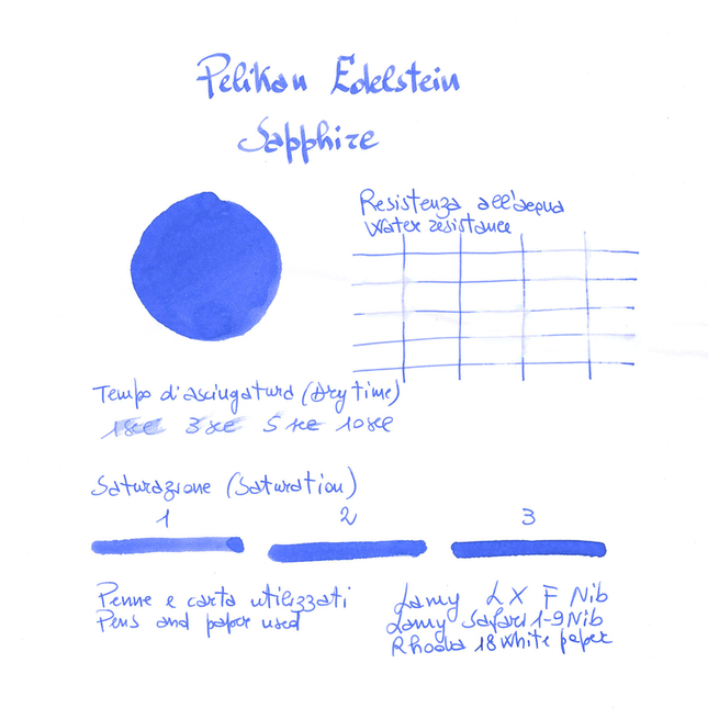 Pelikan Edelstein Sapphire Inchiostro 50 ml